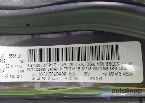 2016 Jeep Cherokee Limited из США, поврежденный, VIN 1C4PJMDB6GW340940